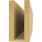 Ekena Millwork 4in. W x 8in. H x 32in. L Alpine Woodgrain TimberThane Rafter Tail, Primed Tan RFTUR04X08X32ALPRCPR - alternate 6